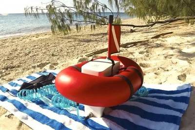 世界上最小的潛水設備，讓初學者也能酣暢淋漓暢游水下世界